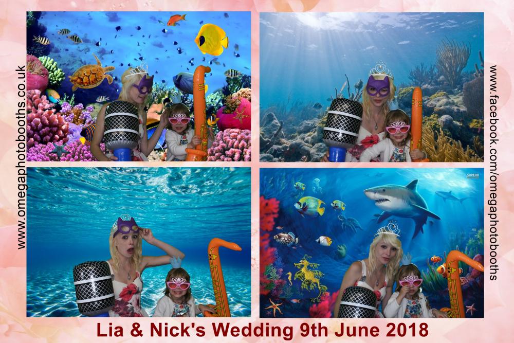 Lia & Nick's Wedding | View more photos from the event at gallery.omegaphotobooths.co.uk/u/Omega-Photobooths/Lia-Nicks-Wedding